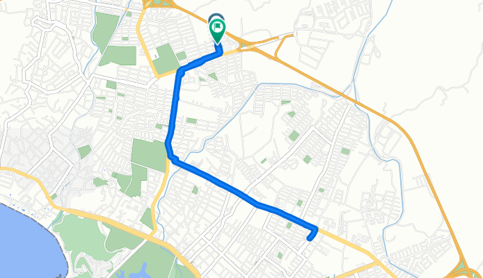 De Calle Isla San Benedicto a Calle Isla San Benedicto