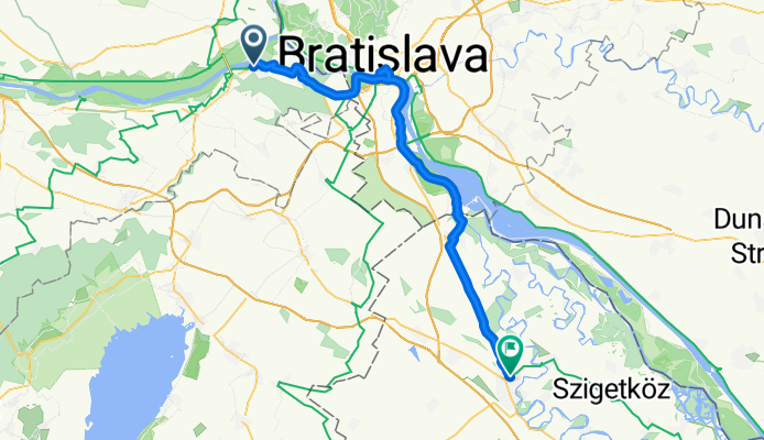 Schwarzeckerweg nach Hild János tér