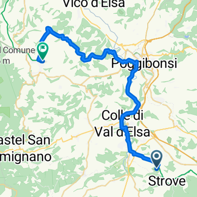 From Monteriggioni to San Gimignano