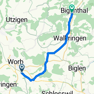Richigenstrasse, Worb nach Küebiweg, Bigenthal