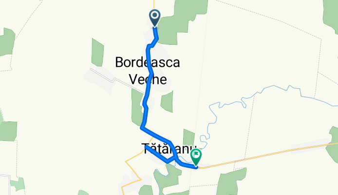 Route in Tătăranu