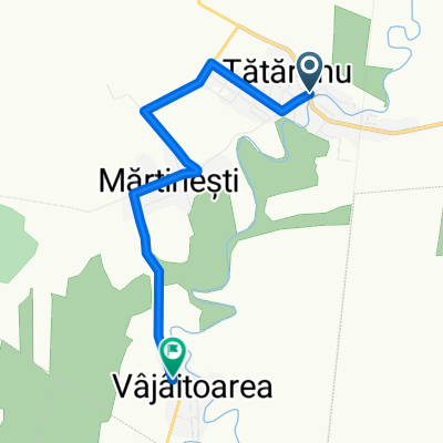 Route in Tătăranu