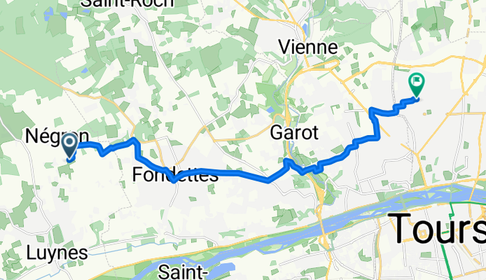 Le Verger Cotineau, Luynes à Avenue de l'Europe, Tours