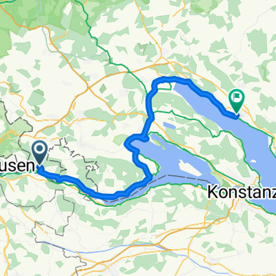 Hauptstraße, Gailingen am Hochrhein nach Überlingen, Überlingen