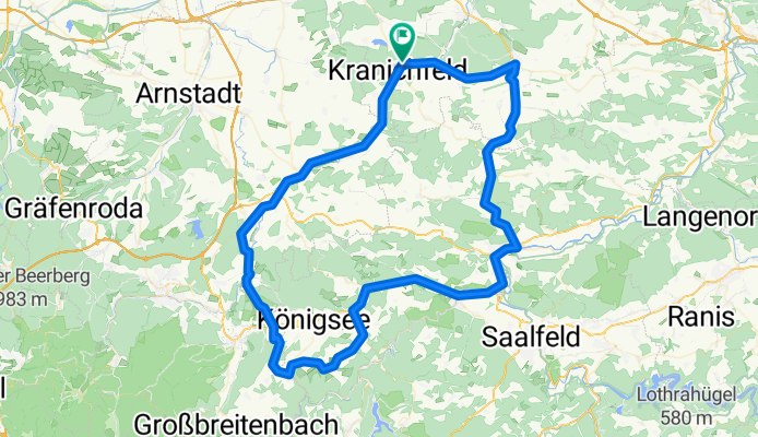 Barigauer Turm - Thüringer Waldtour