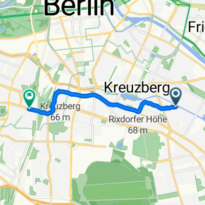 Ohlauer Straße, Berlin nach Bülowstraße, Berlin