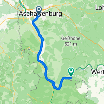 Von Aschaffenburg bis Freudenberg