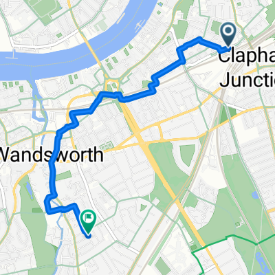 Wandsworth, London to Treport Street, London