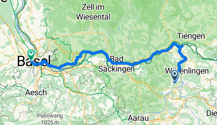 Lauffohr (Brugg) - Basel