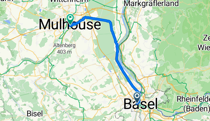 Basel - Mülhausen