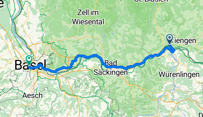 Lauffohr (Brugg) - Basel