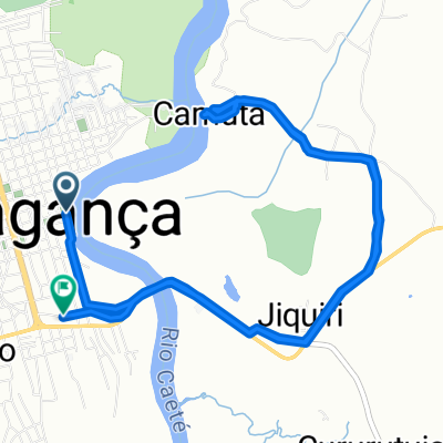 Avenida Visconde de Souza Franco, Bragança a Rua da Antiga Estrada de Ferro, Bragança
