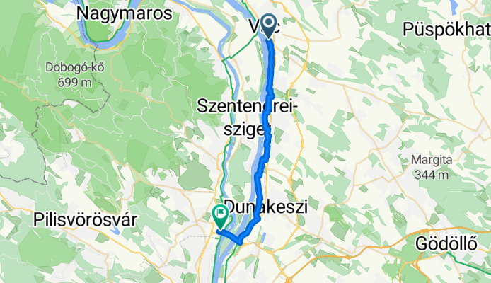 Vác - Budakalász