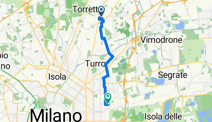 Da Via XXIV Maggio a Via Giovanni Antonio Amadeo