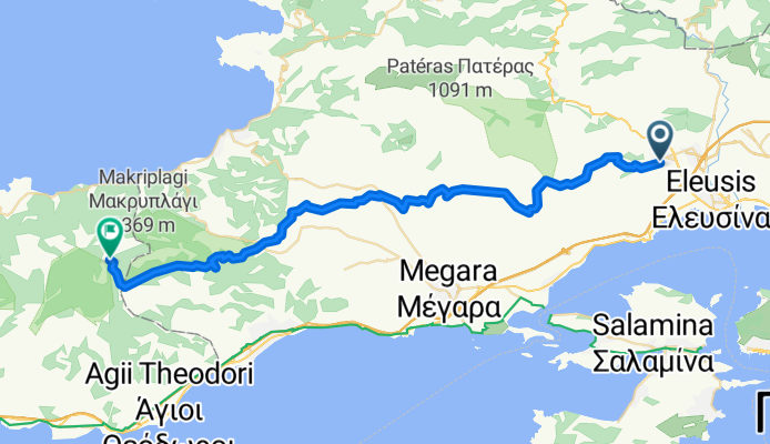 Mándra - Agii Theodori