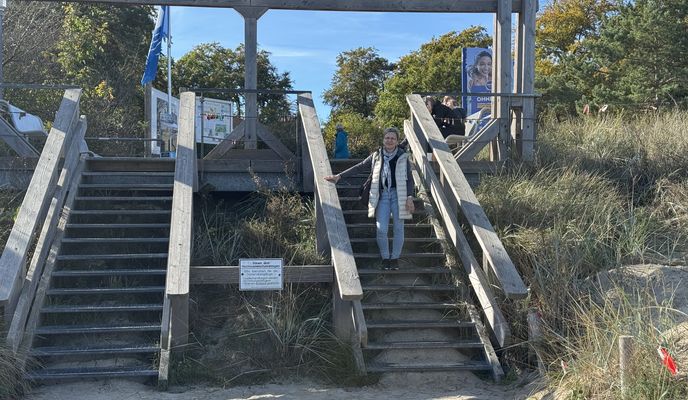 Photo 2 de l’itinéraire Bikemap « Seestraße, Heringsdorf nach Koserow »