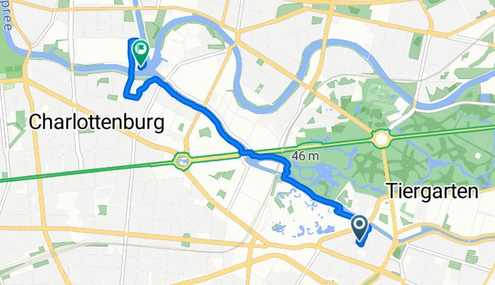 Wichmannstraße 8, Berlin nach Goslarer Ufer 1A, Berlin