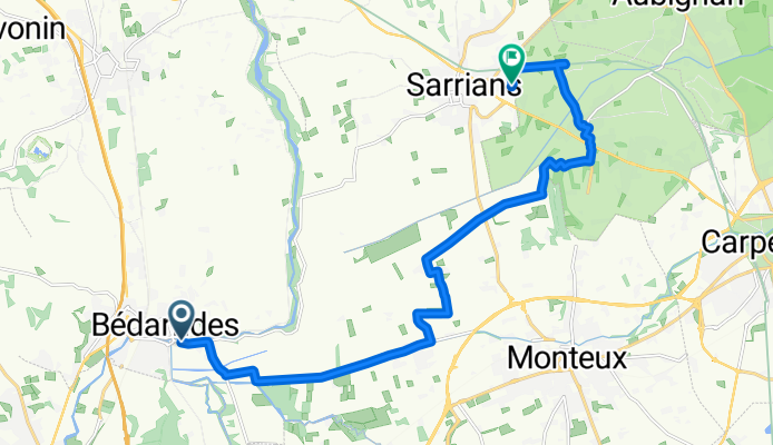 Bédarrides -Sarrians/SM