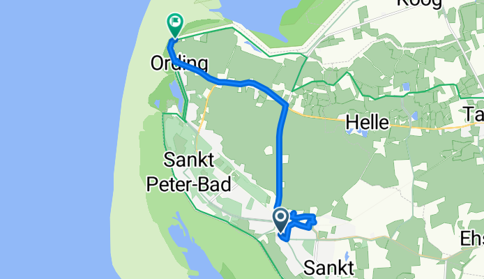 Olsdorfer Straße nach Norderdeich