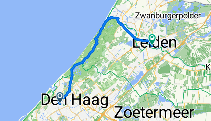 Fultonstraat, The Hague to Kloksteeg, Leiden