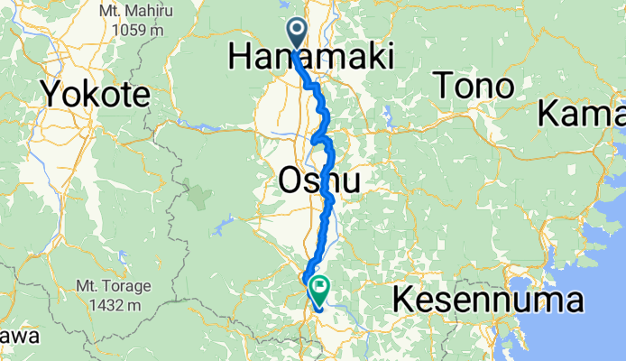 Hanamaki - Ichinoseki