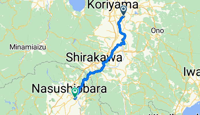 Kōriyama - Kuroiso
