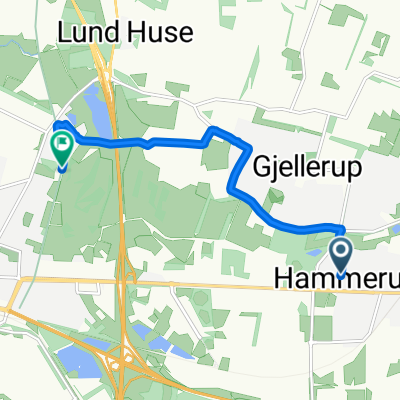 Landbrugsskolestien, Herning to Herregårdsparken, Herning