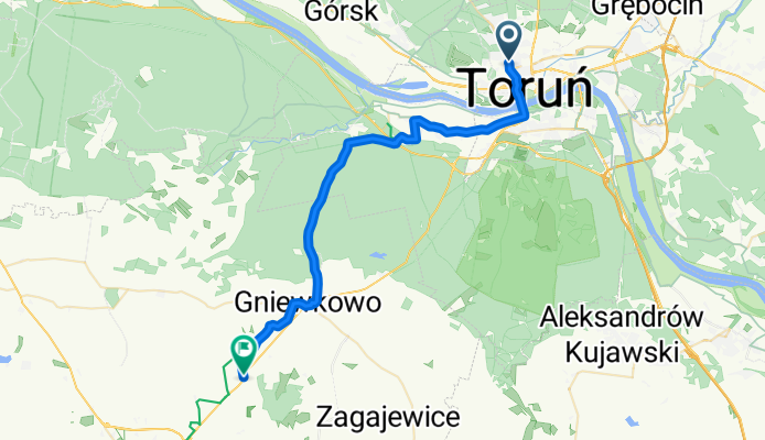 От Żwirki i Wigury до Droga Krajowa