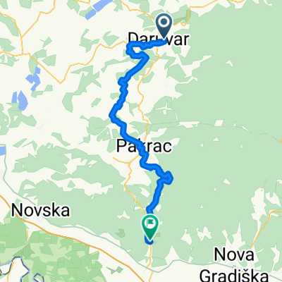 Daruvar to Cage