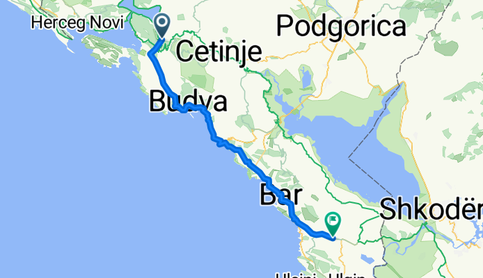 Kotor - Ulcinj