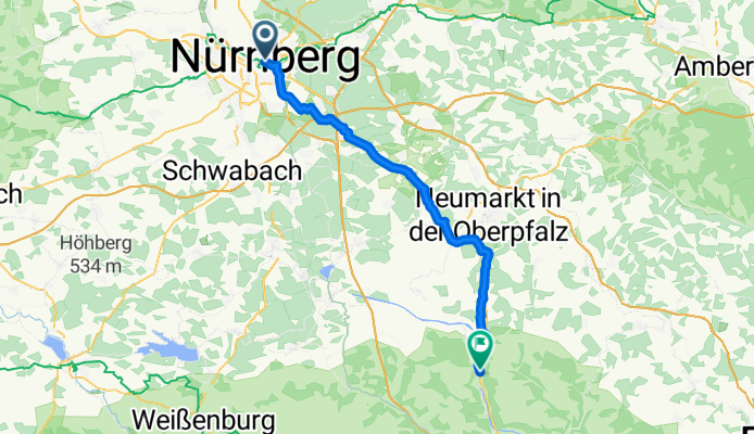 Nürnberg - Berching