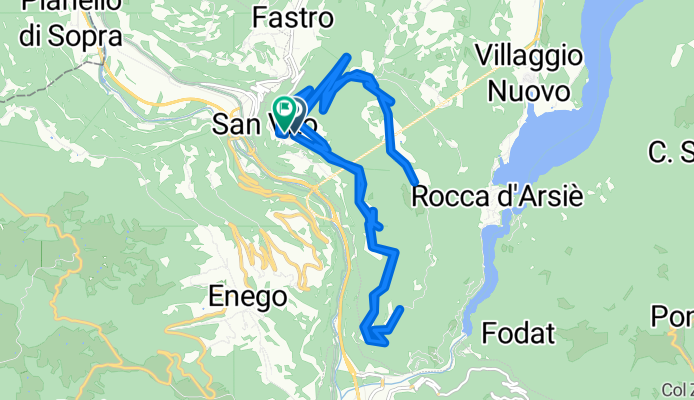 Da Via Papa Luciani a Via Papa Luciani