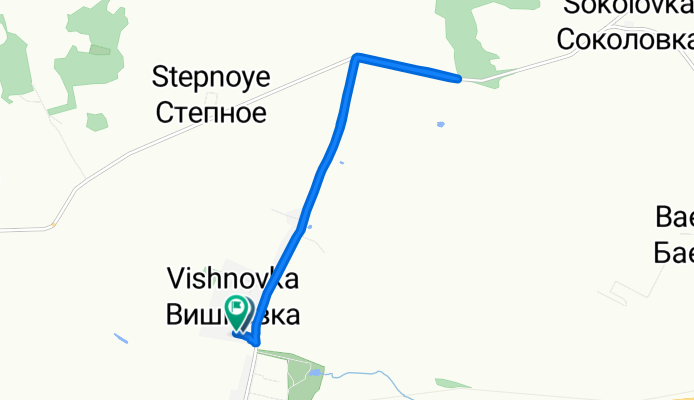 От Неизвестная Дорога до Неизвестная Дорога