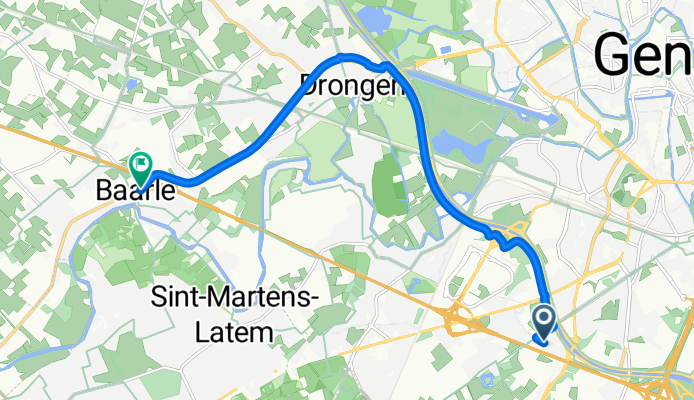 Maaltemeers to Baarledorpstraat
