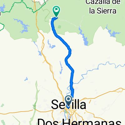 From Seville to Almadén de la Plata