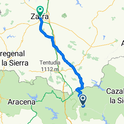 From Almadén de la Plata to Zafra
