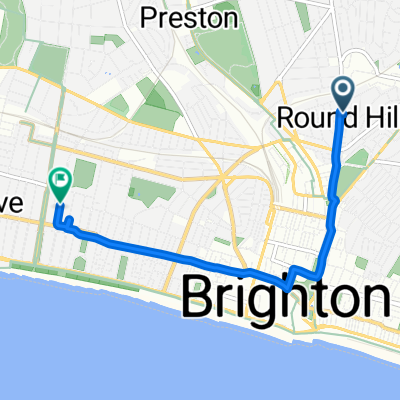 Princes Crescent, Brighton to Wilbury Road, Hove