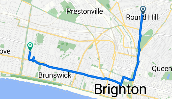 Princes Crescent, Brighton to Wilbury Road, Hove