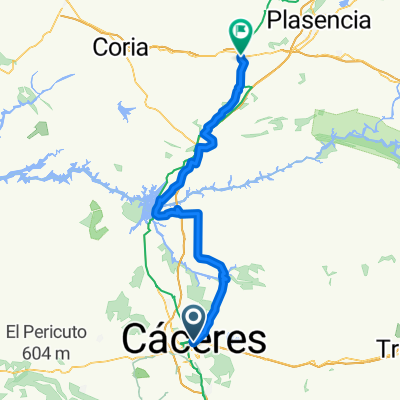 From Cáceres to Galisteo