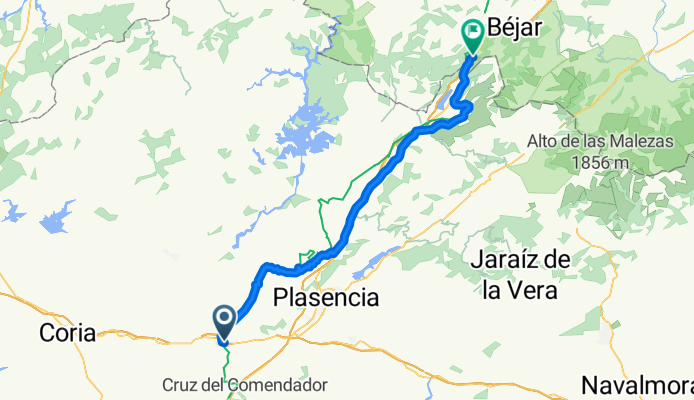 From Galisteo to Puerto de Béjar