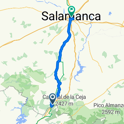From Puerto de Béjar to Salamanca