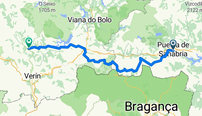 From Puebla de Sanabria to Laza