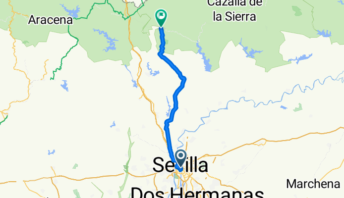 Ruta de la Plata - Sevilla-Almaden