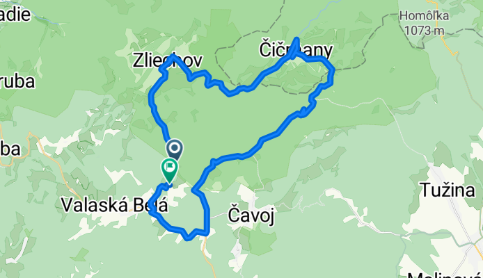 Cesta Bez Názvu do Valaská Belá