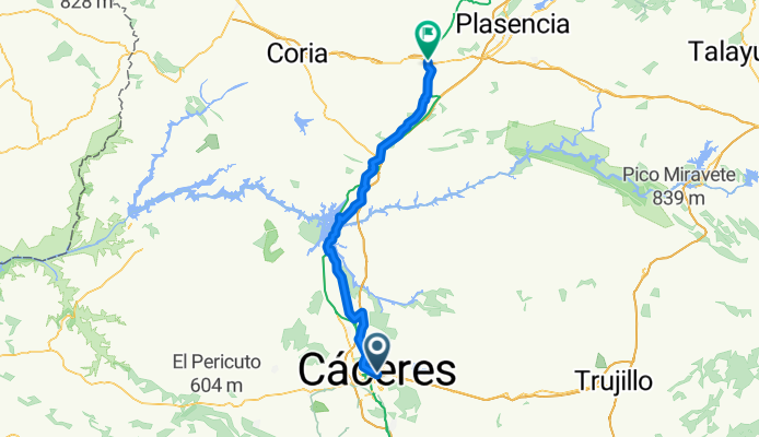 Ruta de la Plata - Caceres-Galisteo