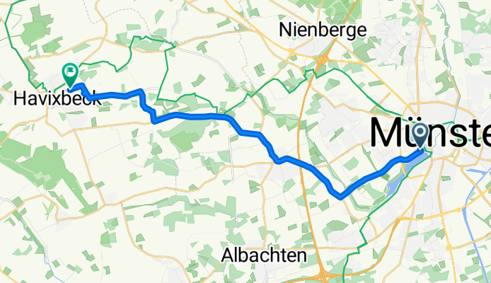 Zentralfriedhof nach Am Habichtsbach