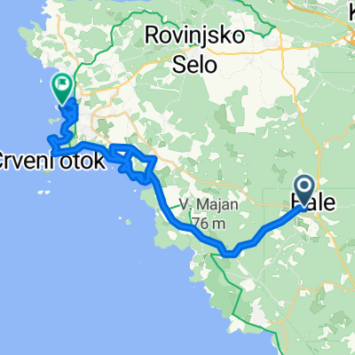 Trg La Musa nach Carera ulica