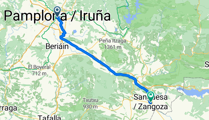 Beriáin - Sangüesa