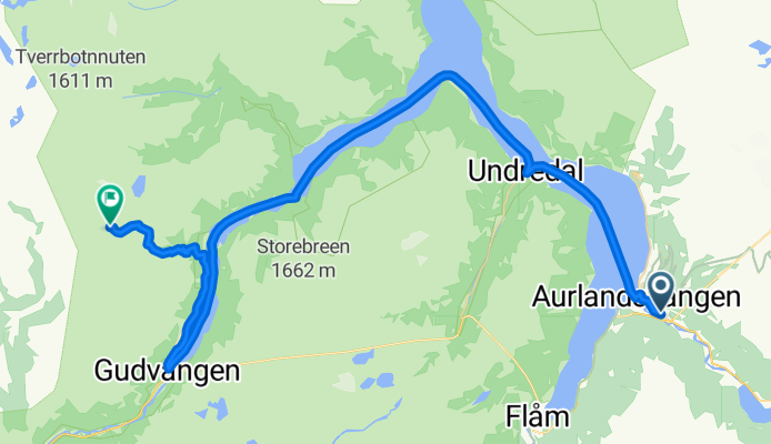 Aurlandsvangen - Vik