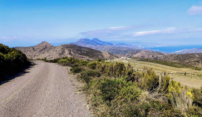 Photo 2 of the Bikemap route "17 Roses Can-Berta Mas-Estela La-Selva-de-Mar Port-de-la-Selva Puignau Mas-Vell Mas-Bufadors Perafita Peni Puig-Alt Fràgam"